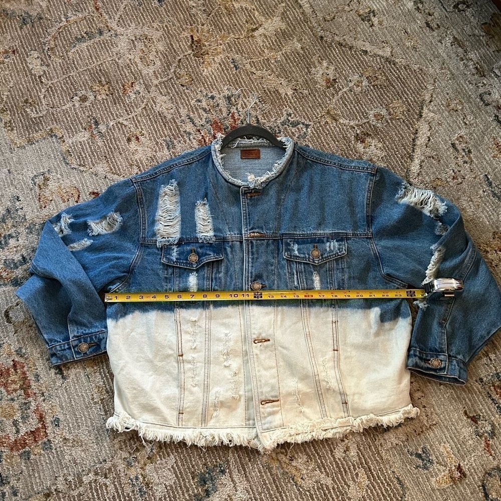 POL Frayed Denim Jacket - Picture 7 of 7